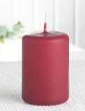 Stumpenkerze 6 x 4 cm Ø, bordeaux