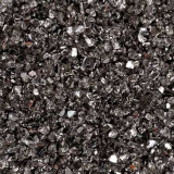 Spiegelglas-Granulat (1-4 mm), 400 g, anthrazit