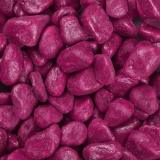 Dekosteine / Deko-Marbles (7-15 mm), 1 kg, fuchsia
