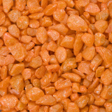 Dekosteine / Deko-Rocks (9-13 mm), 1 kg, orange