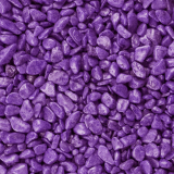 Dekosteine / Deko-Nuggets (6-8 mm), 1 kg, aubergine