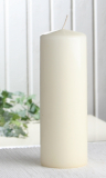 EWA Stumpenkerze 20 x 7 cm Ø, Elfenbein
