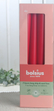 Bolsius-Spitzkerzen (4er Pack), Rot