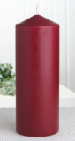 Wenzel-Stumpenkerze 20 x 8 cm Ø, Bordeaux