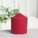 Sparpack: 10x Duft-Votivkerze Wildkirsche