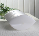 Formkerze "Ellipse", Zwei-Flügel-Kopf, 190 mm hoch