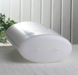 Formkerze "Oval", abgerundet, zwei Dochte, 220 mm hoch