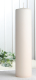 EWA Stumpenkerze 30 x 7 cm Ø, Elfenbein