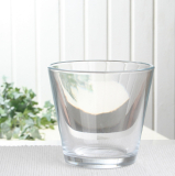 Glaswindlicht "Iseo", mittel, einzeln