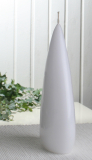 Formkerze "Flachtropfen", groß, 200 mm hoch
