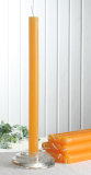 Rustik-Stabkerzen, 12er-Pack, ca. 30 x 2,1 cm Ø, maisgelb