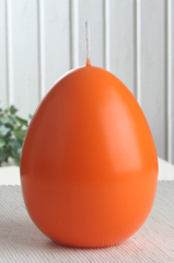 XL-Eikerze, Größe 4, ca. 14 x 10,5 cm, mandarin-orange