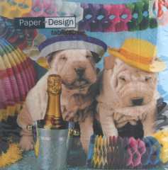 Serviette Party Dogs, Paper+Design