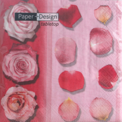 Serviette Three Roses, Paper+Design