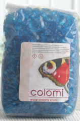 COLOMI Glasgranulat (ca. 2-6 mm), 500 gramm, blau