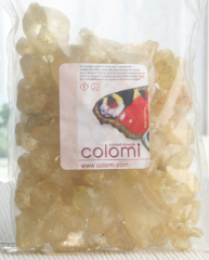 COLOMI Glasgranulat (ca. 2-25 mm), 500 Gramm, ocker