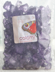 COLOMI Glasgranulat (ca. 2-25 mm), 500 Gramm, violett