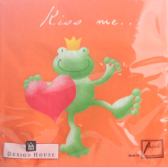 Serviette Kiss Me, Design House