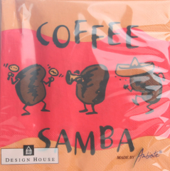 Serviette Coffee Samba, Design House