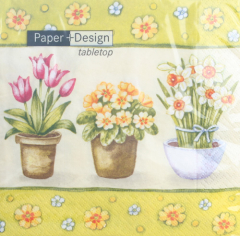 Serviette Flowerpot,  Paper+Design
