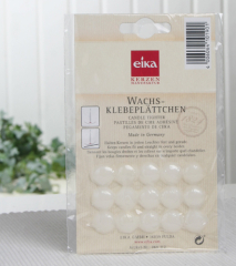 Bolsius Wachs-Klebeplättchen, 24er-Packung