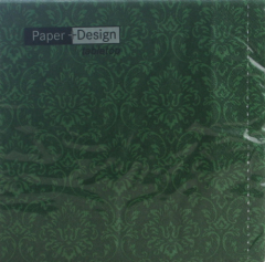 Serviette Ornament Green, Paper+Design