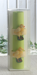 2er-Pack Serviettenringe Chick Yellow, IHR-Design