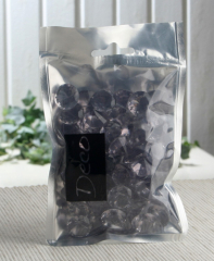 Deko-Brillanten, mittel, (Ø 19 mm), 100 ml, anthrazit