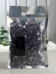 Deko-Brillanten, klein, (Ø 12 mm), 100 ml, anthrazit