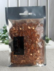 Deko-Brillanten, klein, (Ø 12 mm), 100 ml, bernstein