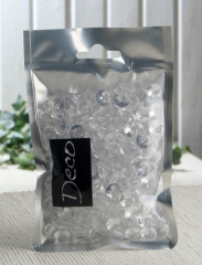 Deko-Brillanten, klein, (Ø 12 mm), 100 ml, natur