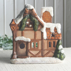 Weihnachtsdorf-Keramikhaus, Motiv B