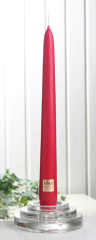 Bolsius-Spitzkerze 24,5 x 2,4 cm Ø, Rot