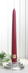 Bolsius-Spitzkerze 24,5 x 2,4 cm Ø, Bordeaux