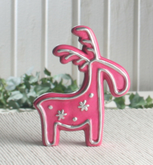Keramik-Elch "Knut", Pink