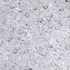 Glitzerperlen Raindrops (2-4 mm), 100 ml, natur-klar, CC