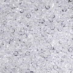 Glitzerperlen Raindrops (2-4 mm), 100 ml, natur-klar