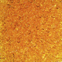 Glitzerperlen Raindrops (2-4 mm), 100 ml, orange