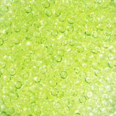 Glitzerperlen Raindrops (2-4 mm), 100 ml, apfelgrün, CC