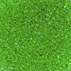 Glitzerperlen Raindrops (2-4 mm), 100 ml, grün, CC