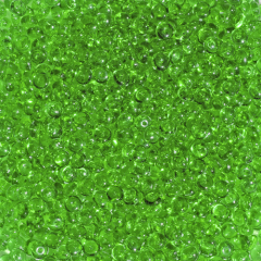Glitzerperlen Raindrops (2-4 mm), 100 ml, grün