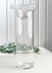 Glas-Leuchter "Romeo", 2-tlg., Höhe ca. 21 cm