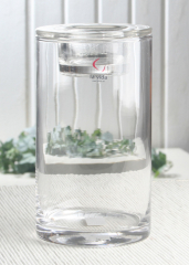 Glas-Leuchter "Tanna", 2-tlg., Höhe ca. 16 cm