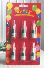 Partykerzen "Sektflaschen", 6er-Pack