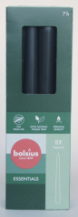 Bolsius-Spitzkerzen (8er Pack), Anthrazit