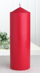 Bolsius-Stumpenkerze 20 x 6,8 cm Ø, Rot