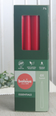 Bolsius-Spitzkerzen (8er Pack), Rot