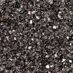 Spiegelglas-Granulat (1-4 mm), 400 g, anthrazit