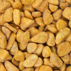 Dekosteine / Deko-Marbles (7-15 mm), 1 kg, caramel
