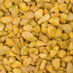 Dekosteine / Deko-Rocks (9-13 mm), 1 kg, caramel